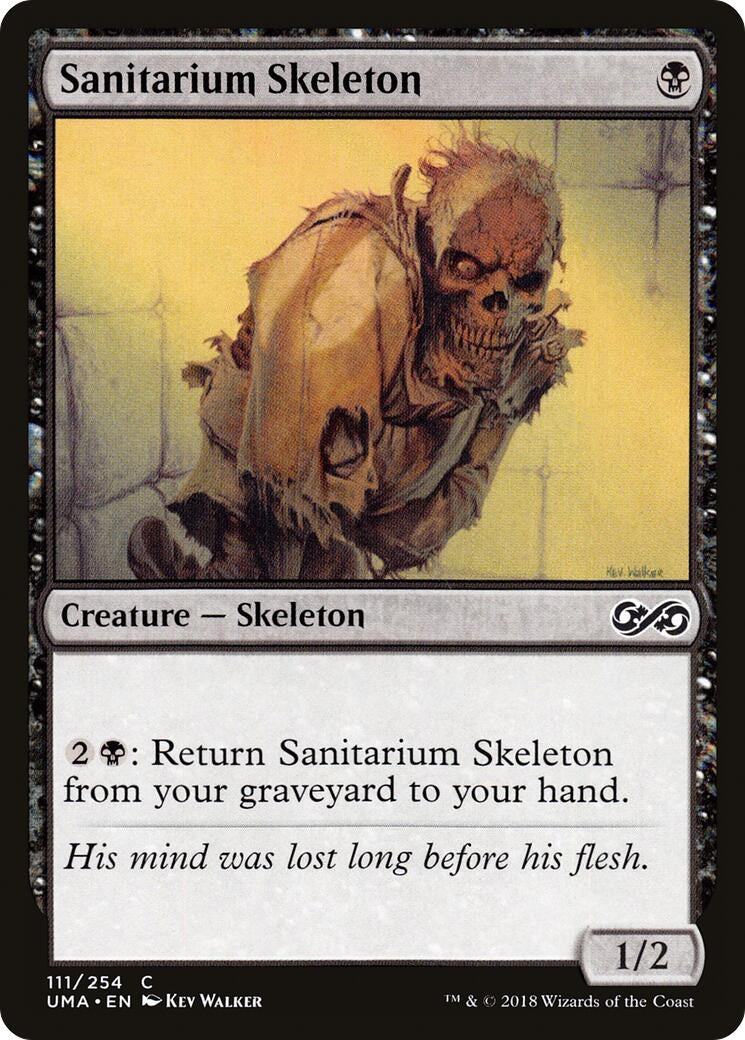 Image for Sanitarium Skeleton (111) (UMA) - Magic: The Gathering