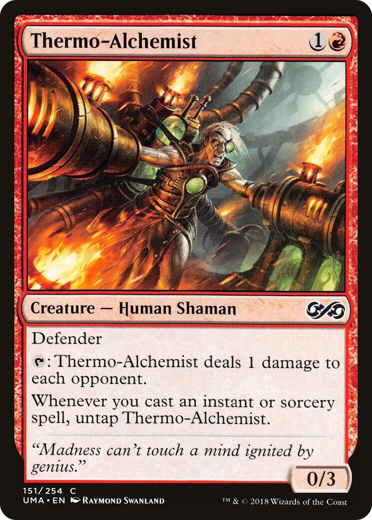 Image for Thermo-Alchemist (151) (UMA) - Magic: The Gathering