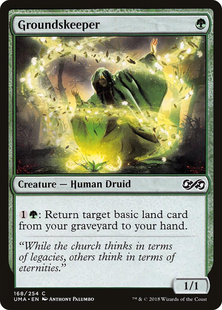 Image for Groundskeeper (168) (UMA) - Magic: The Gathering