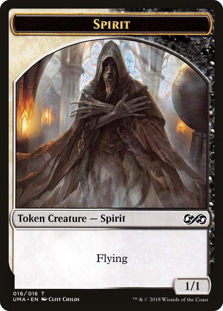 Image for Spirit Token (016) (16) (UMA) - Magic: The Gathering