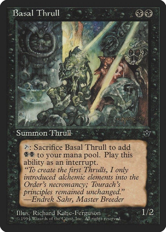 Image for Basal Thrull (Kane-Ferguson) (FEM) - Magic: The Gathering