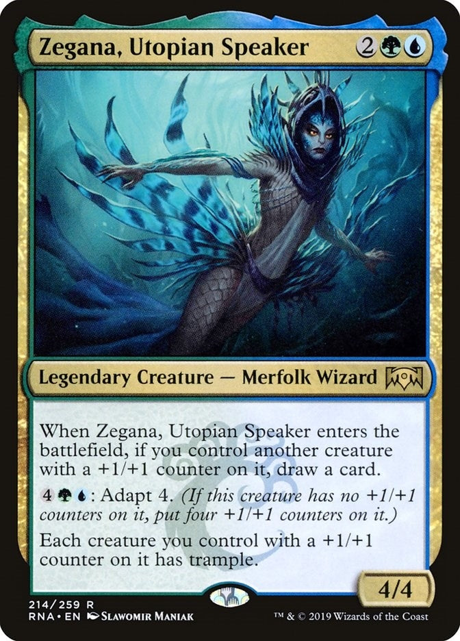 Image for Zegana, Utopian Speaker (214) (RNA) - Magic: The Gathering