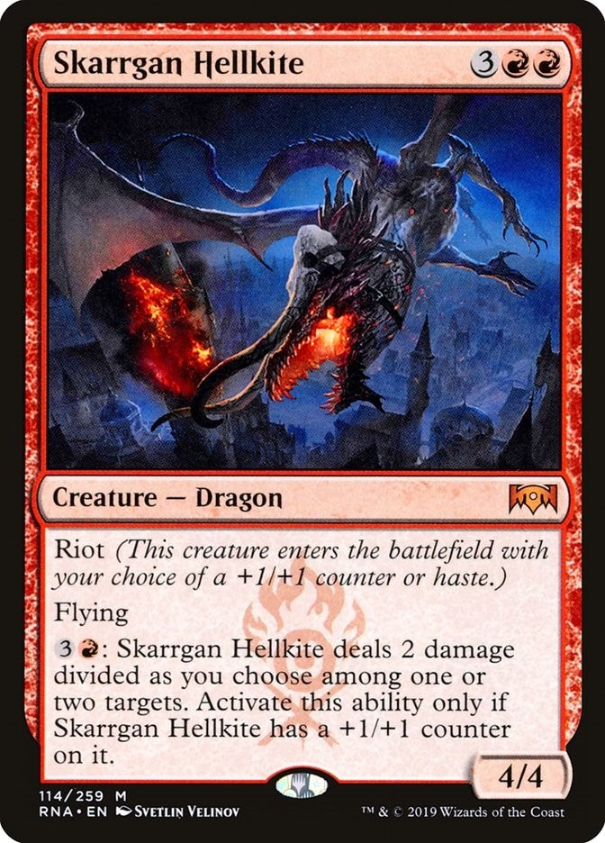 Image for Skarrgan Hellkite (114) (RNA) - Magic: The Gathering