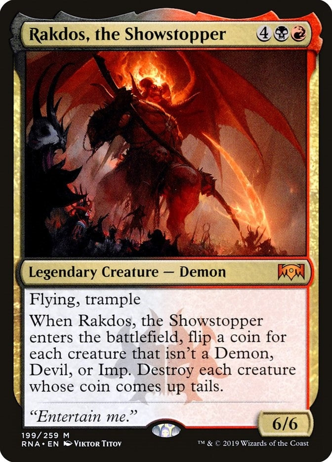 Image for Rakdos, the Showstopper (199) (RNA) - Magic: The Gathering