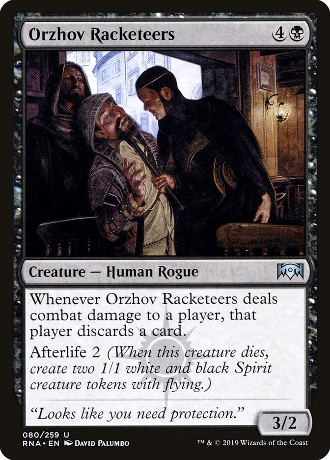 Image for Orzhov Racketeers (80) (RNA) - Magic: The Gathering