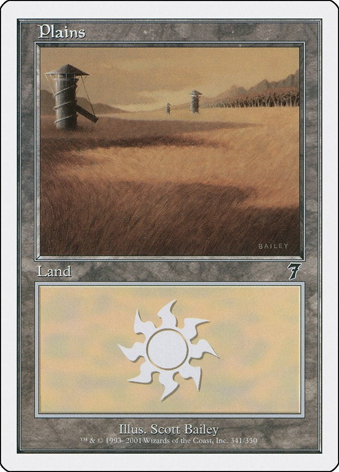Image for Plains (341) (341) (7ED) - Magic: The Gathering