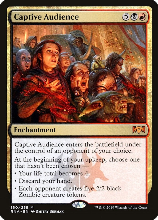 Image for Captive Audience (160) (RNA) - Magic: The Gathering