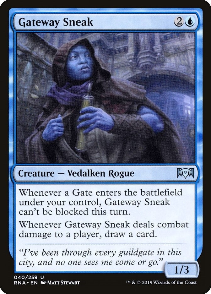 Image for Gateway Sneak (40) (RNA) - Magic: The Gathering
