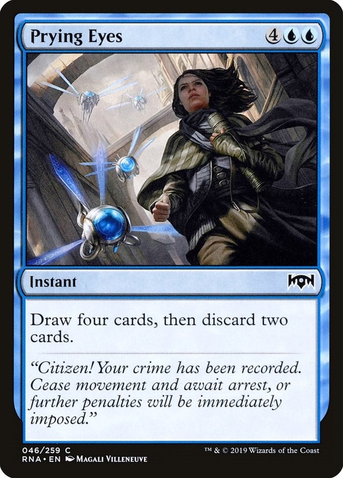 Image for Prying Eyes (46) (RNA) - Magic: The Gathering