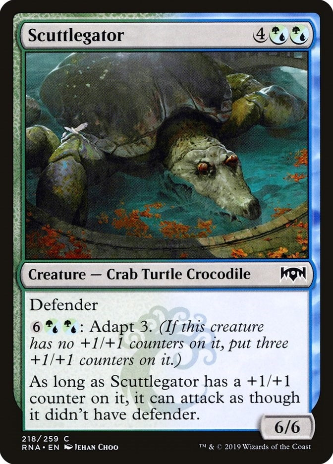 Image for Scuttlegator (218) (RNA) - Magic: The Gathering