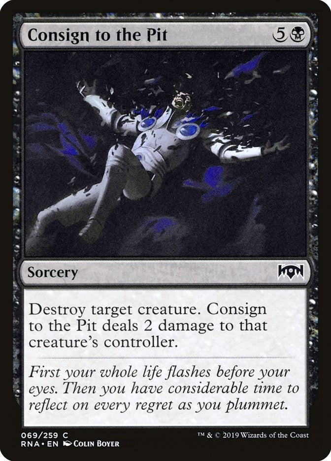 Image for Consign to the Pit (69) (RNA) - Magic: The Gathering