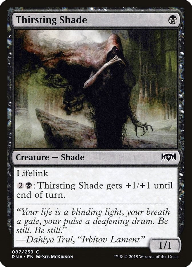 Image for Thirsting Shade (87) (RNA) - Magic: The Gathering