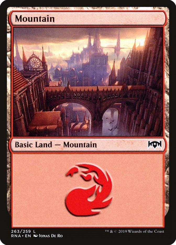 Image for Mountain (263) (RNA) - Magic: The Gathering