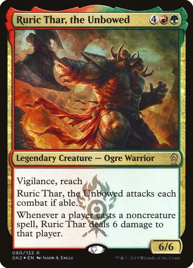 Image for Ruric Thar, the Unbowed (80) (GK2) - Magic: The Gathering