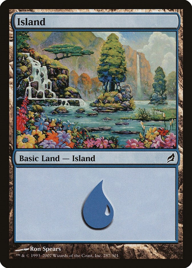 Image for Island (287) (287) (LRW) - Magic: The Gathering