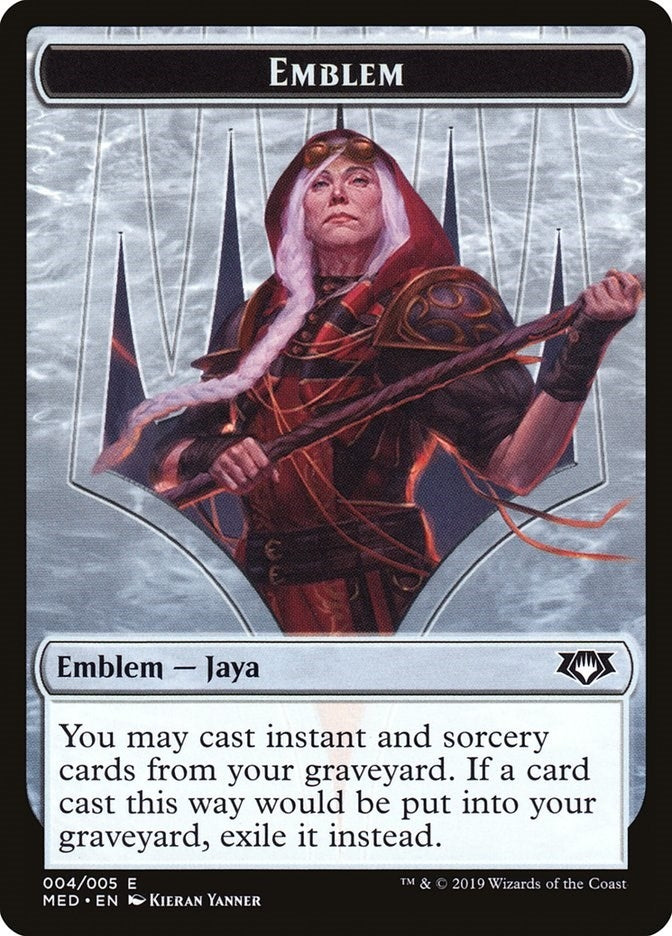 Image for Emblem - Jaya Ballard (4) (MED2) - Magic: The Gathering