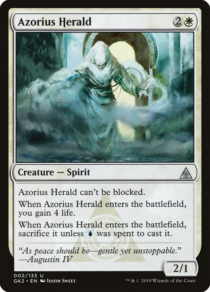 Image for Azorius Herald (2) (GK2) - Magic: The Gathering