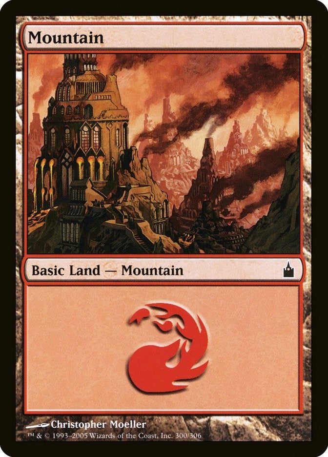 Image for Mountain (300) (300) (RAV) - Magic: The Gathering