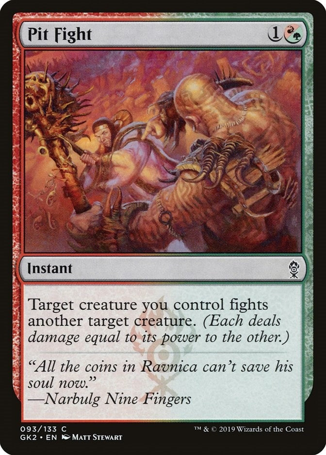 Image for Pit Fight (93) (GK2) - Magic: The Gathering