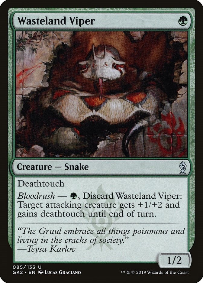 Image for Wasteland Viper (85) (GK2) - Magic: The Gathering