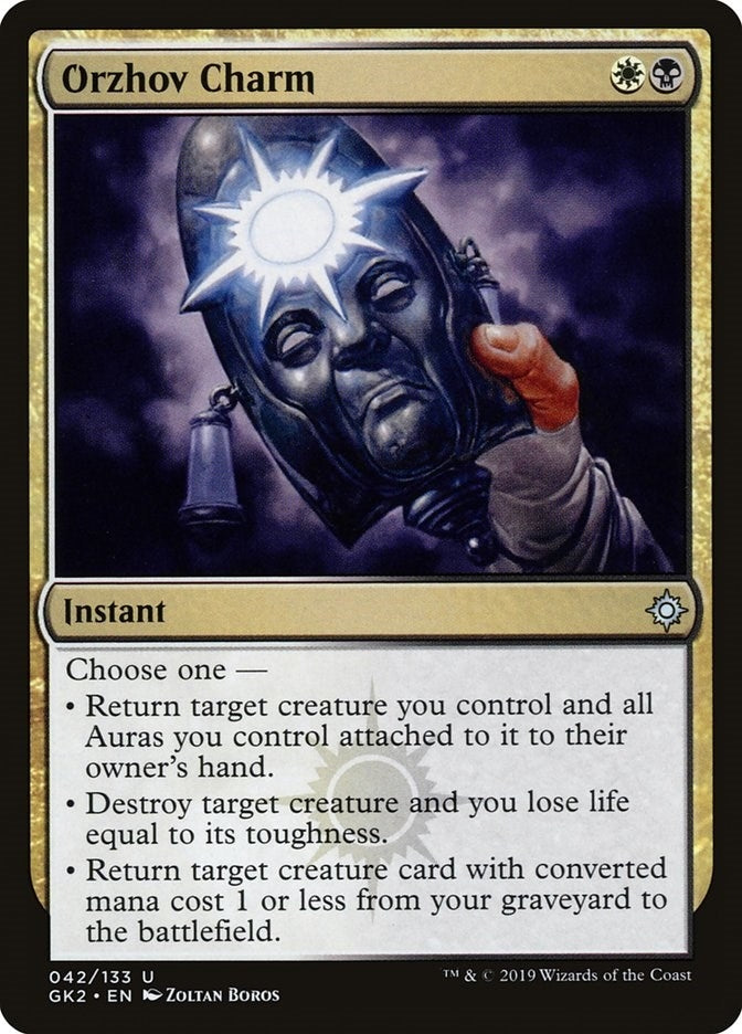 Image for Orzhov Charm (42) (GK2) - Magic: The Gathering