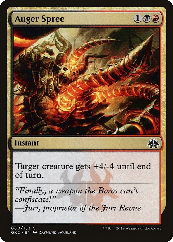Image for Auger Spree (60) (GK2) - Magic: The Gathering