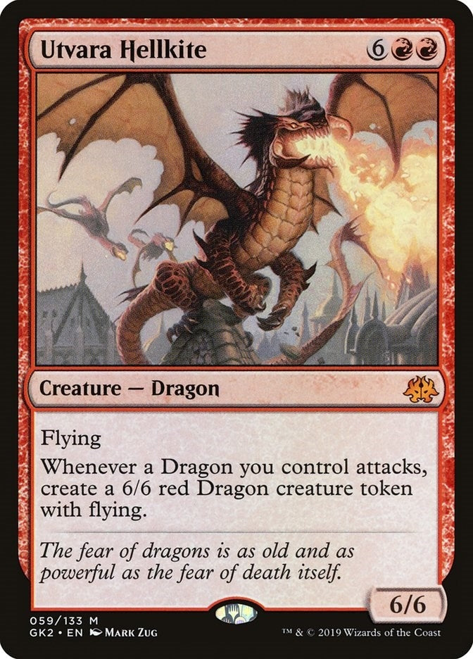 Image for Utvara Hellkite (59) (GK2) - Magic: The Gathering