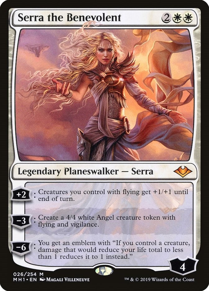 Image for Serra the Benevolent (26) (MH1) - Magic: The Gathering