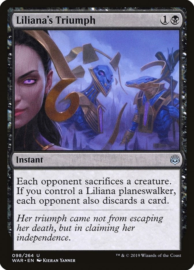 Image for Liliana's Triumph (98) (WAR) - Magic: The Gathering