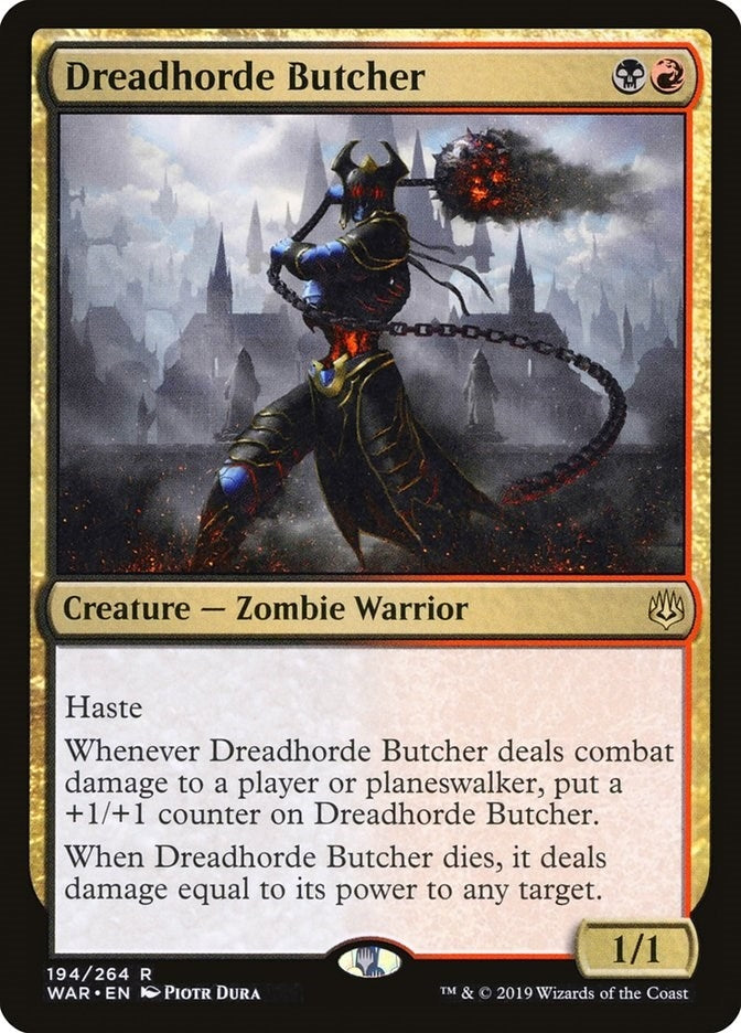 Image for Dreadhorde Butcher (194) (WAR) - Magic: The Gathering