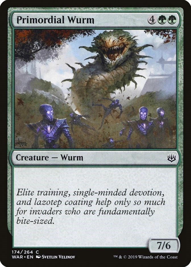 Image for Primordial Wurm (174) (WAR) - Magic: The Gathering