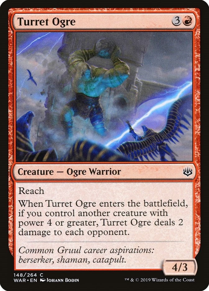 Image for Turret Ogre (148) (WAR) - Magic: The Gathering
