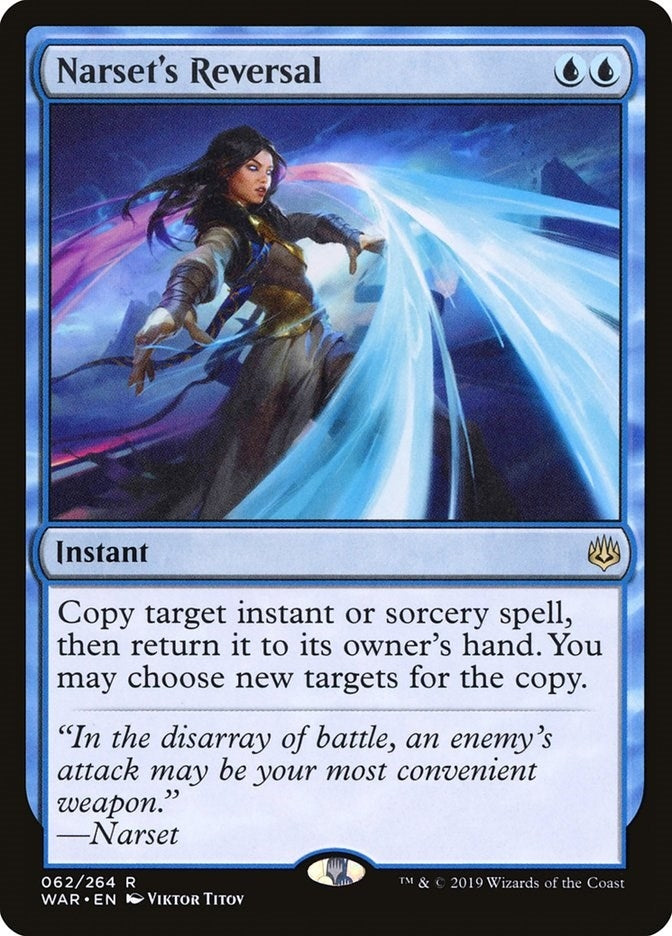 Image for Narset's Reversal (62) (WAR) - Magic: The Gathering
