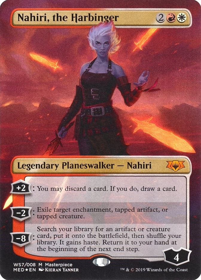 Image for Nahiri, the Harbinger (WS7) (MED3) - Magic: The Gathering