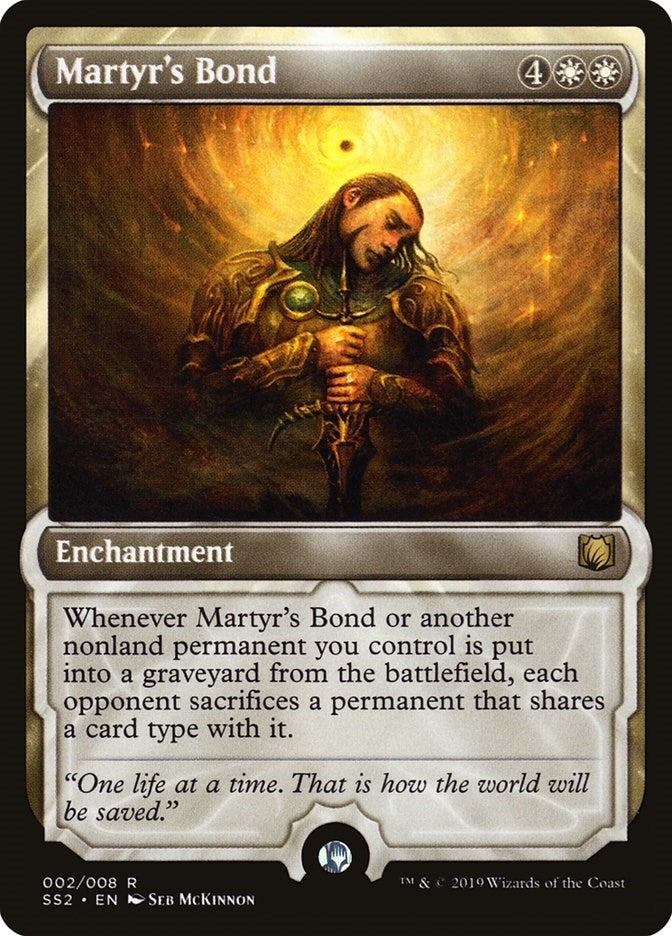 Image for Martyr's Bond (2) (SS2) - Magic: The Gathering