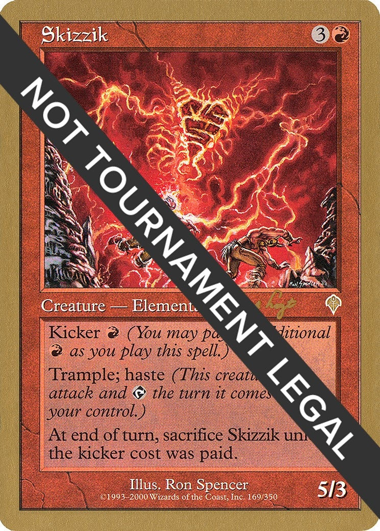 Image for Skizzik - 2001 Tom van de Logt (INV) (WCD) - Magic: The Gathering