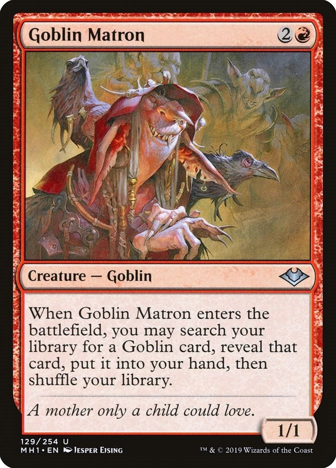 Image for Goblin Matron (129) (MH1) - Magic: The Gathering
