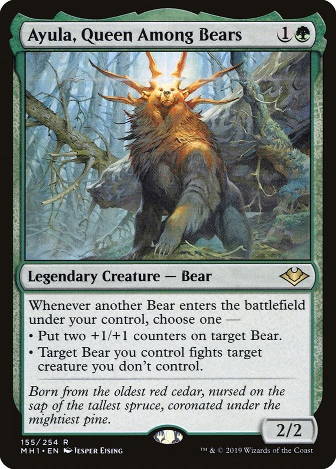 Image for Ayula, Queen Among Bears (155) (MH1) - Magic: The Gathering