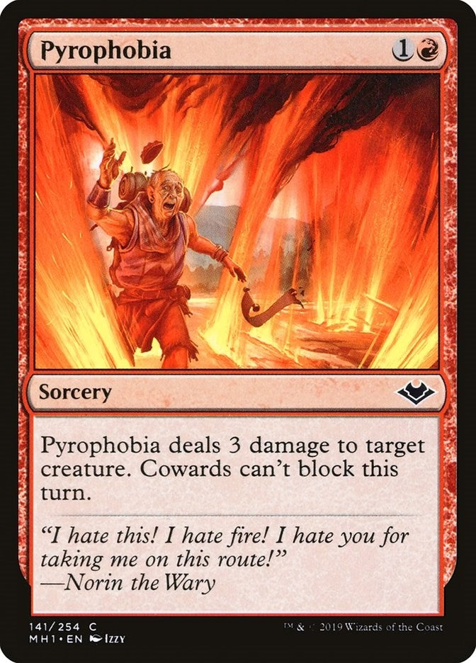 Image for Pyrophobia (141) (MH1) - Magic: The Gathering