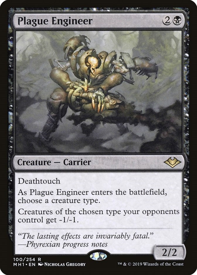 Image for Plague Engineer (100) (MH1) - Magic: The Gathering