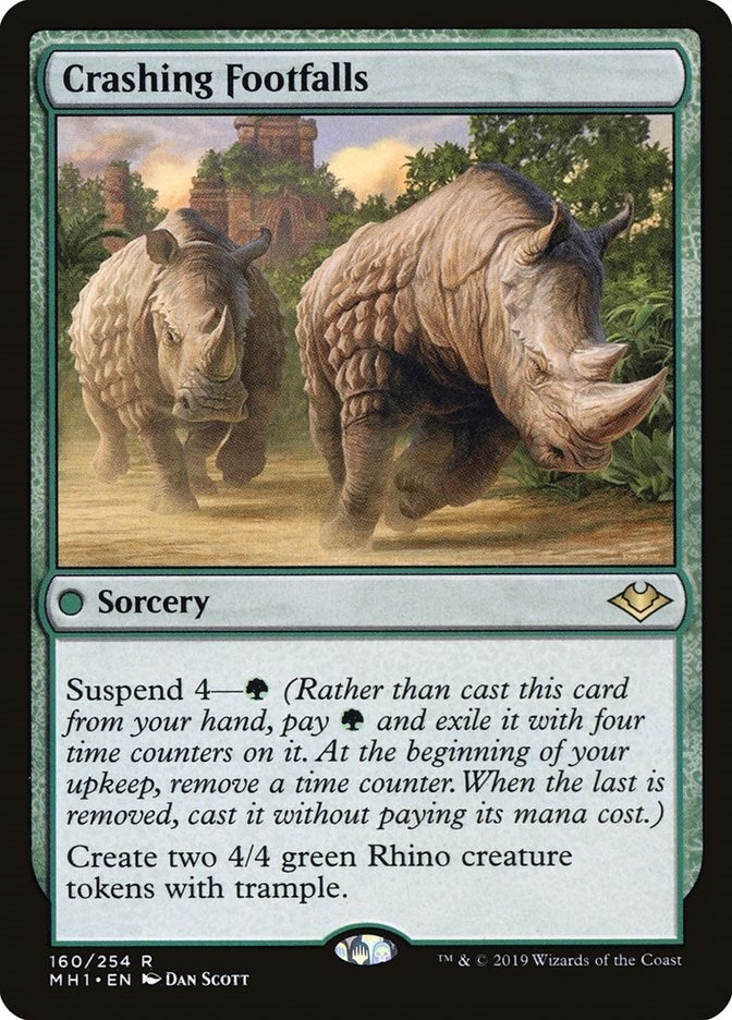 Image for Crashing Footfalls (160) (MH1) - Magic: The Gathering