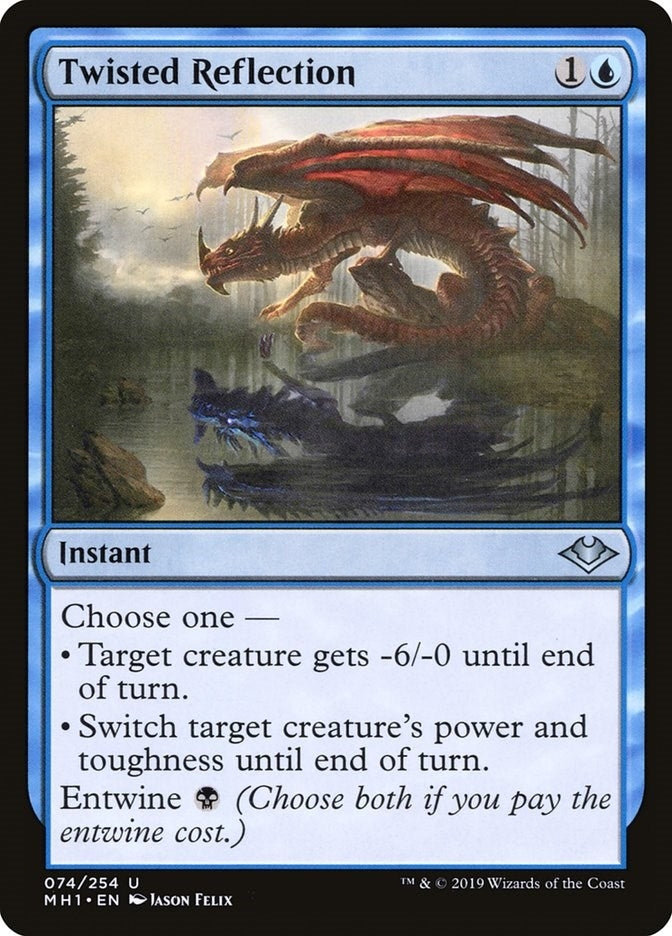 Image for Twisted Reflection (74) (MH1) - Magic: The Gathering