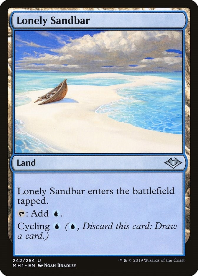 Image for Lonely Sandbar (242) (MH1) - Magic: The Gathering