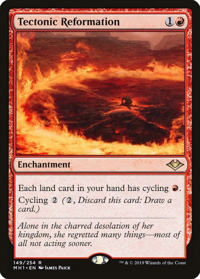 Image for Tectonic Reformation (149) (MH1) - Magic: The Gathering
