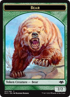 Image for Bear Token (11) (MH1) - Magic: The Gathering