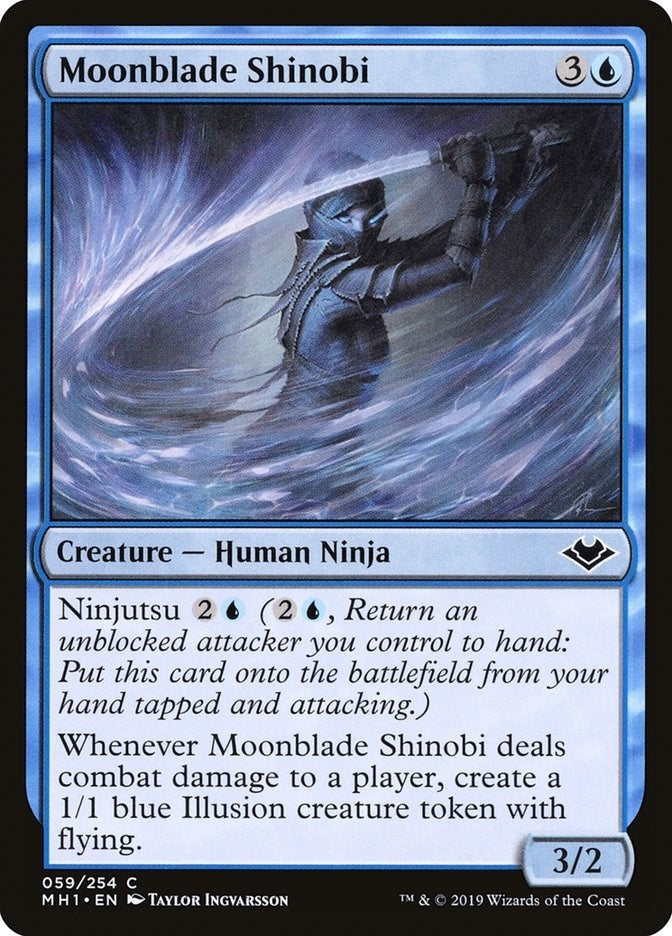 Image for Moonblade Shinobi (59) (MH1) - Magic: The Gathering