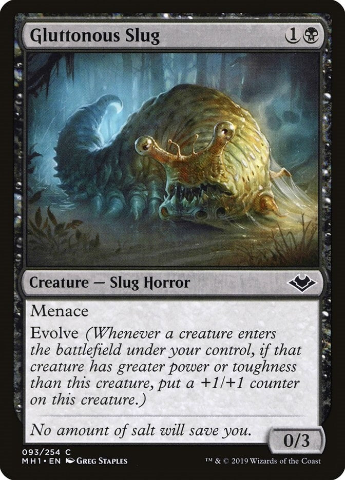 Image for Gluttonous Slug (93) (MH1) - Magic: The Gathering