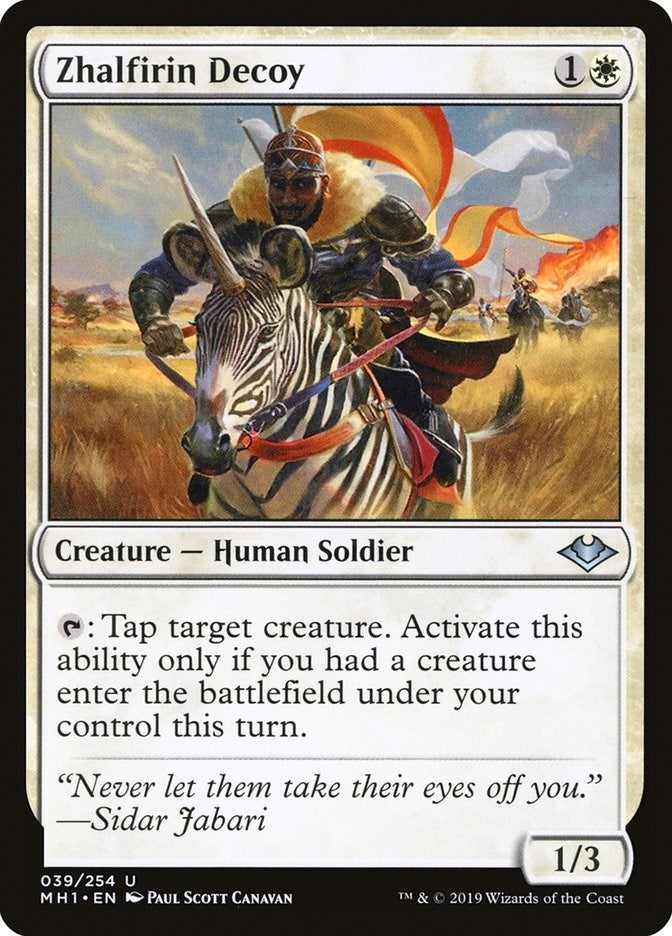Image for Zhalfirin Decoy (39) (MH1) - Magic: The Gathering