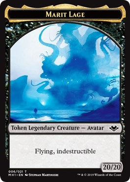 Image for Marit Lage // Elemental (008) Double-Sided Token (6 // 8) (MH1) - Magic: The Gathering