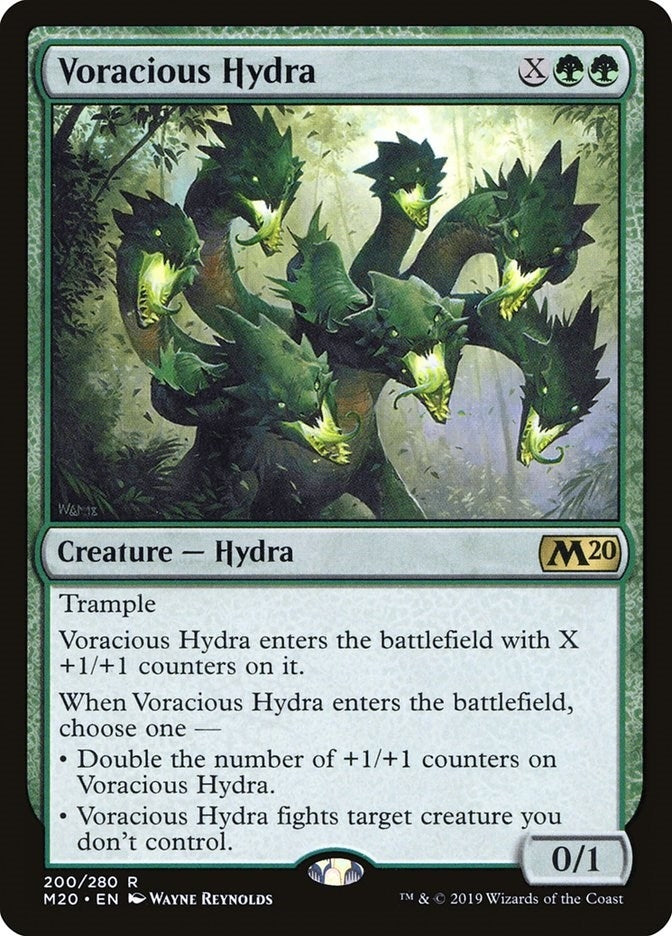 Image for Voracious Hydra (200) (M20) - Magic: The Gathering